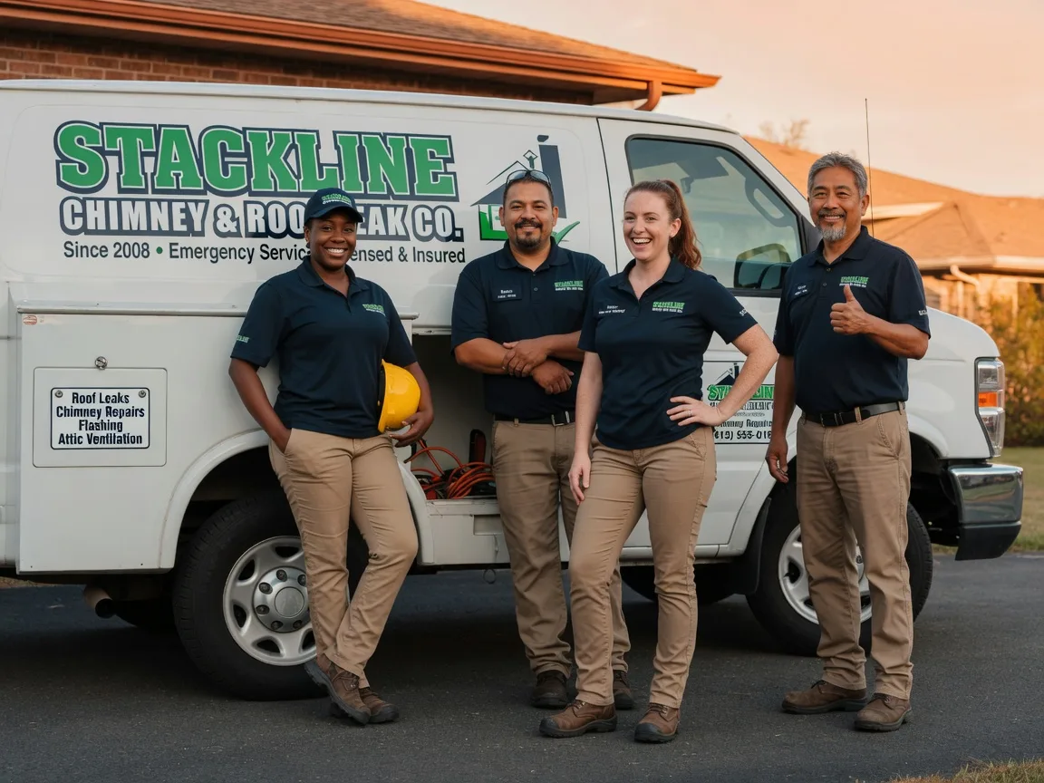 Chimney flashing repair company in Mcleod, MT